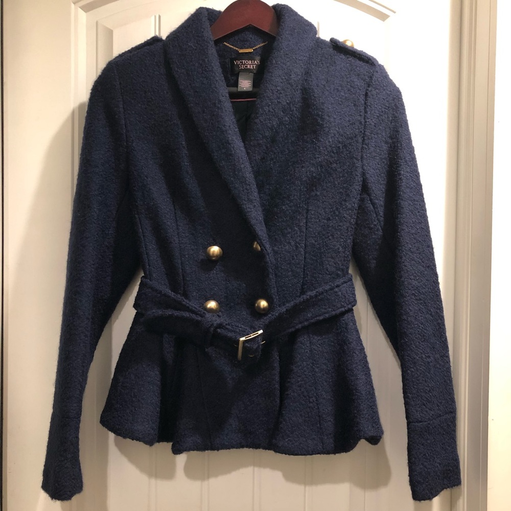 Victoria’s Secret Wool Blend Peplum Jacket sz 4